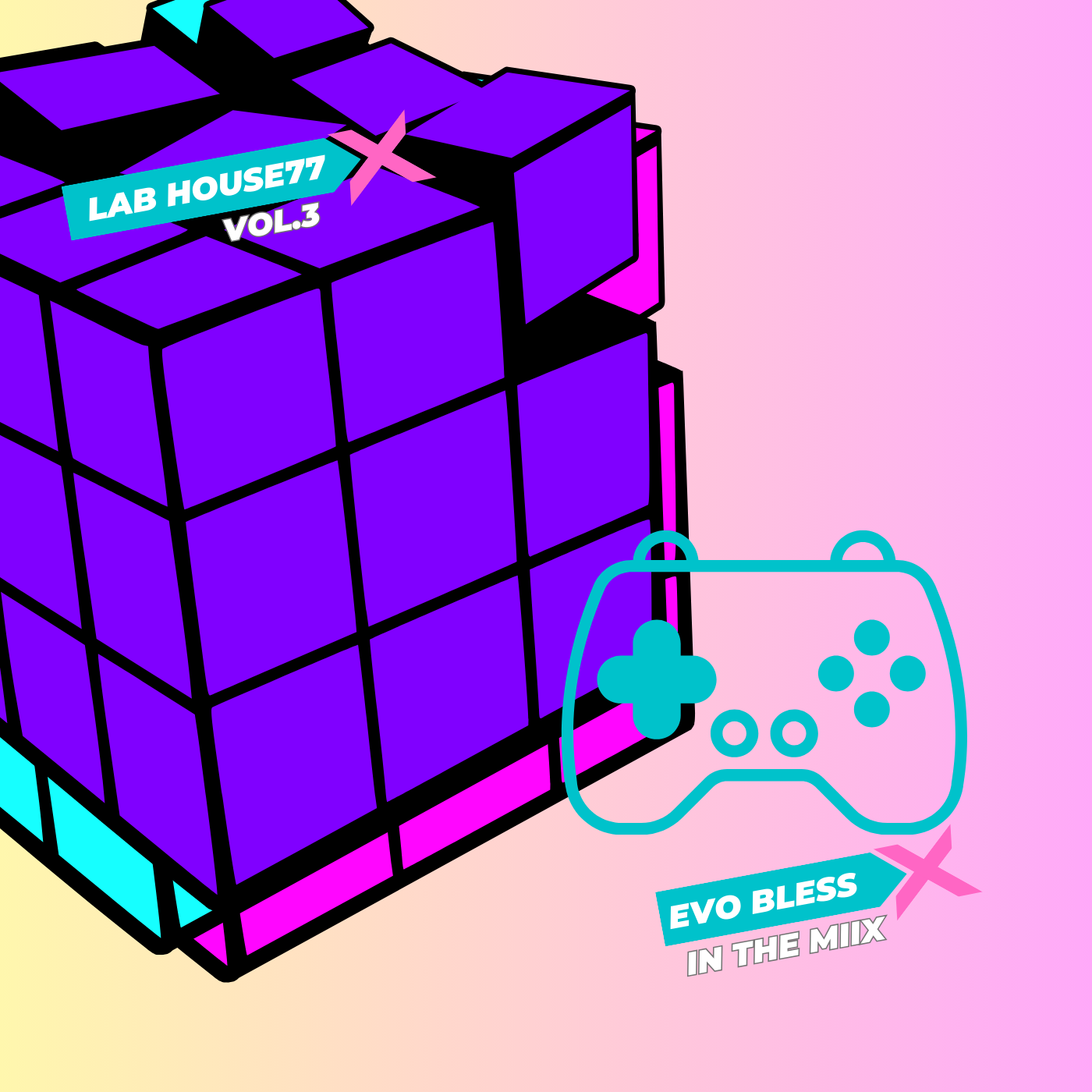 EVO Bless - LAB HOUSE77 VOL.3 [Hip-Hop Edits & Global Grooves]